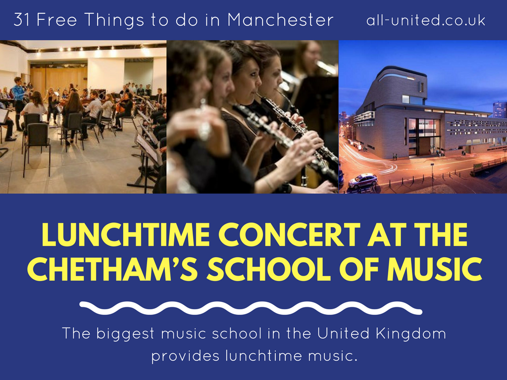 Lunchtime Concert at the Chetham’s School of Music