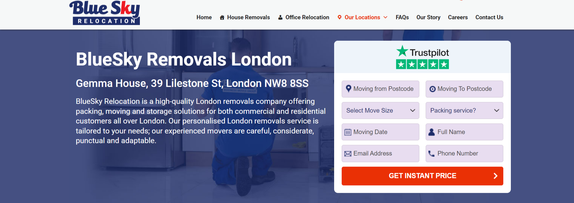 BlueSky Removals London 