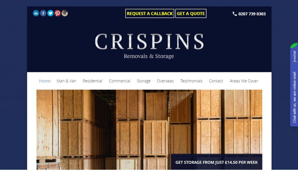 crispins homepage