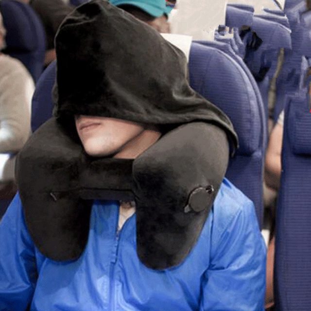 H Shape Inflatable Travel Pillow