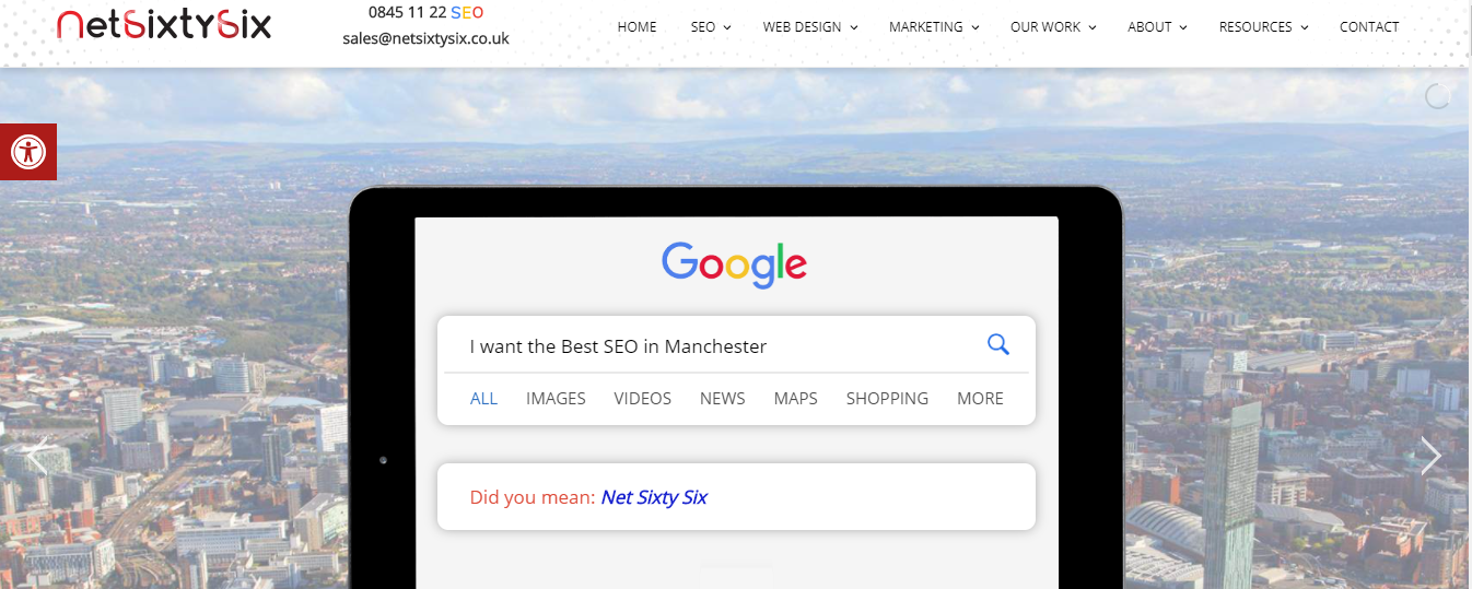 net sixtysix seo agency manchester